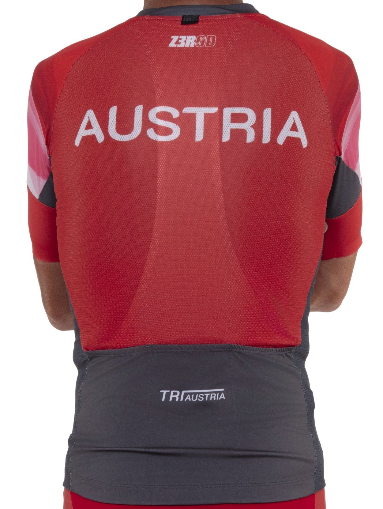 Z3R0D Radtrikot kurz Herren Team Austria