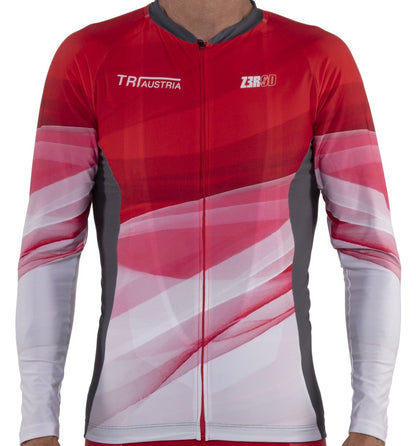 Z3R0D Radtrikot lang Unisex Team Austria