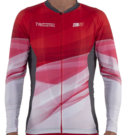 Z3R0D Radtrikot lang Unisex Team Austria