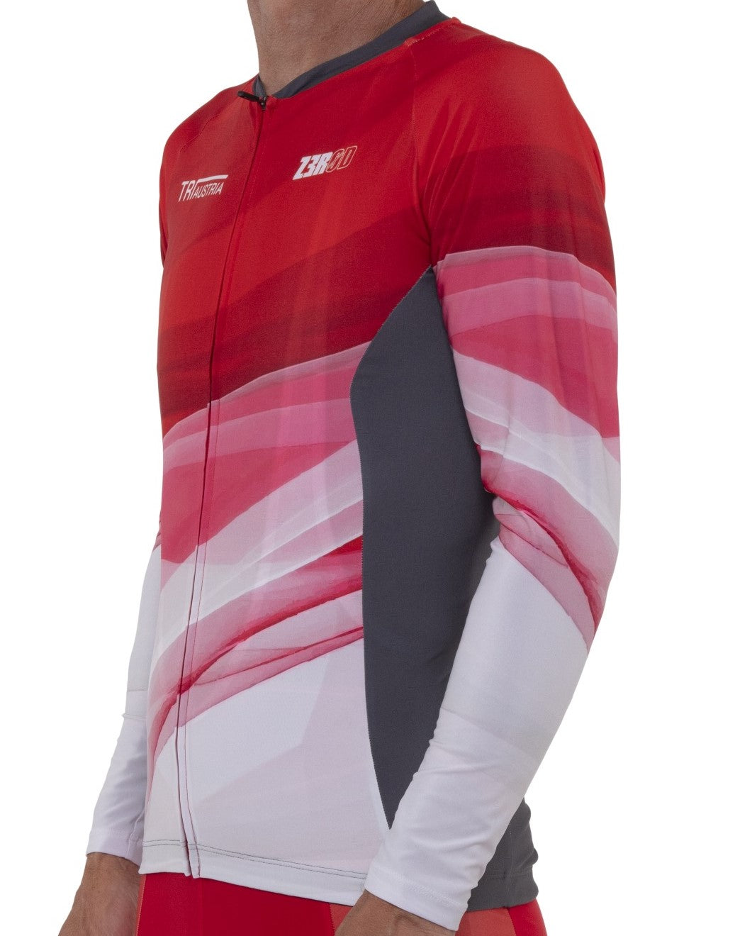 Z3R0D Radtrikot lang Unisex Team Austria