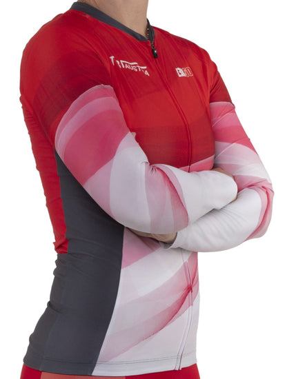 Z3R0D Radtrikot lang Unisex Team Austria