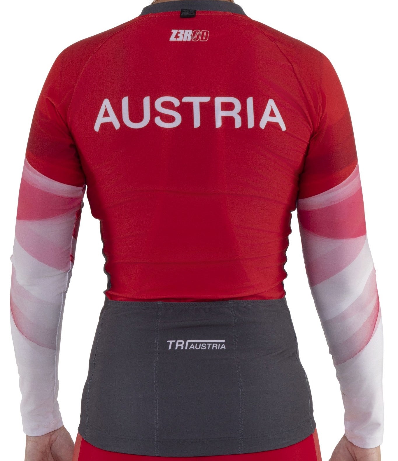 Z3R0D Radtrikot lang Unisex Team Austria