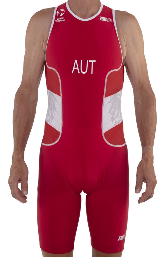 Z3R0D Triathlon Wettkampfanzug Herren Team Austria (nur für EM/WM Starter)